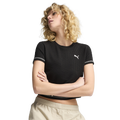 PUMA DARE TO TEXTURED BABY TEE - Puma Puma Black
