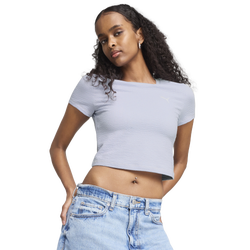 Women's - PUMA DARE TO TEXTURED BABY TEE - Cool Weather