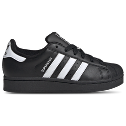 Boys' Grade School - adidas Originals Superstar II  - Black/White