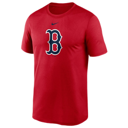Men's - Nike Red Sox Large Logo Legend T-Shirt - Red/Red
