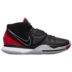 Men's - Nike Kyrie 6 - Black/Black/University Red
