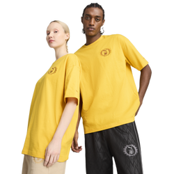 Men's - PUMA X Harry Potter Oversized Graphic T-Shirt - Maroon/Yellow