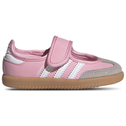 Girls' Toddler - adidas Samba Jane - Pink/White