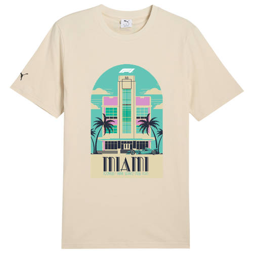 Puma F1® Miami Men's T-shirt In Alpine Snow