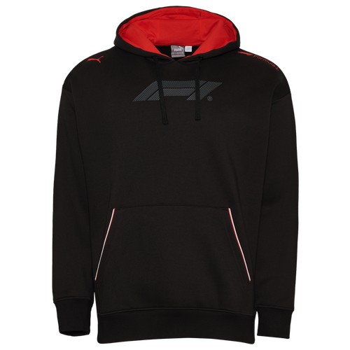 

PUMA Mens PUMA F1 Ess+ FL Relaxed Hoodie - Mens Red/Black Size L