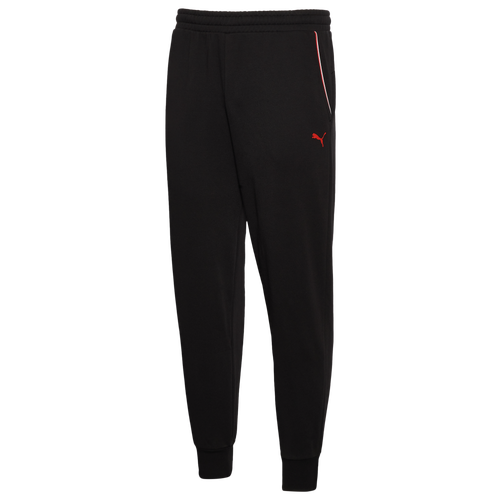 

PUMA Mens PUMA F1 Ess+ Relaxed Sweatpants - Mens Black/Red Size XL