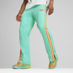 Men's - PUMA Hoops x Scooby-Doo Flare Pants - Teal/White