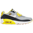 Nike Air Max 90 - Girls' Grade School Grey/White/Yellow