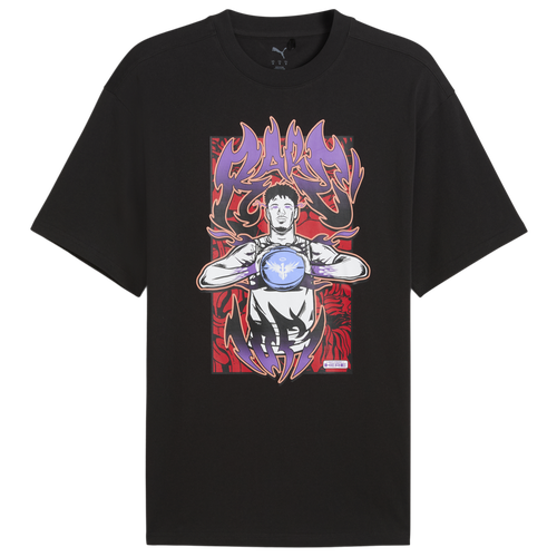 Puma Mens  Melo Phoenix T-shirt I In Black