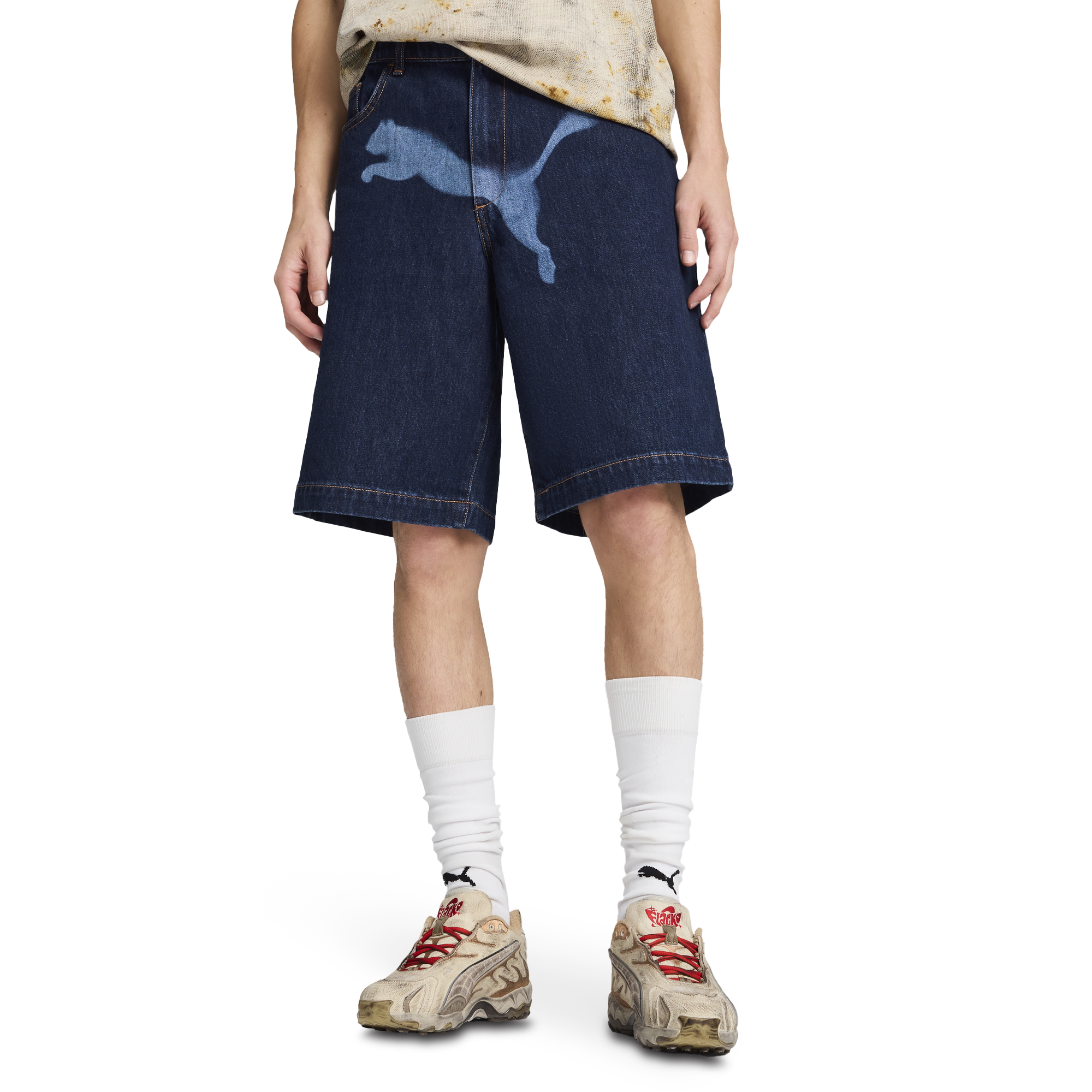 PUMA x A$AP Rocky Denim Shorts | Foot Locker