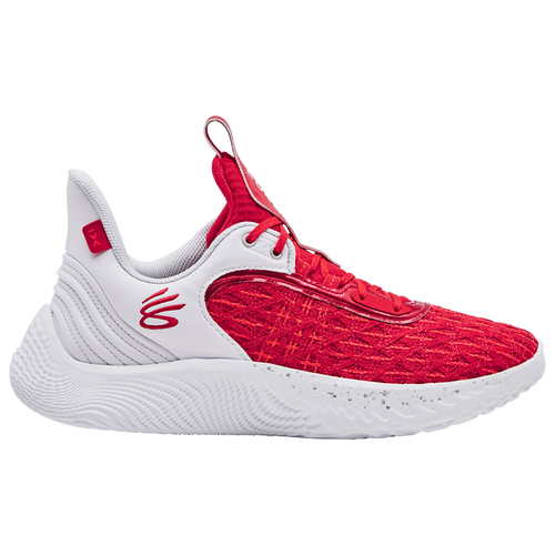 

Under Armour Team Boys Under Armour Team Team Curry 9 - Boys' Grade School Basketball Shoes White/Red/Red Size 6.5