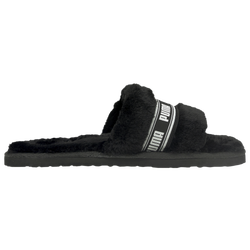 Girls' Grade School - PUMA Fluff BX - Black/White