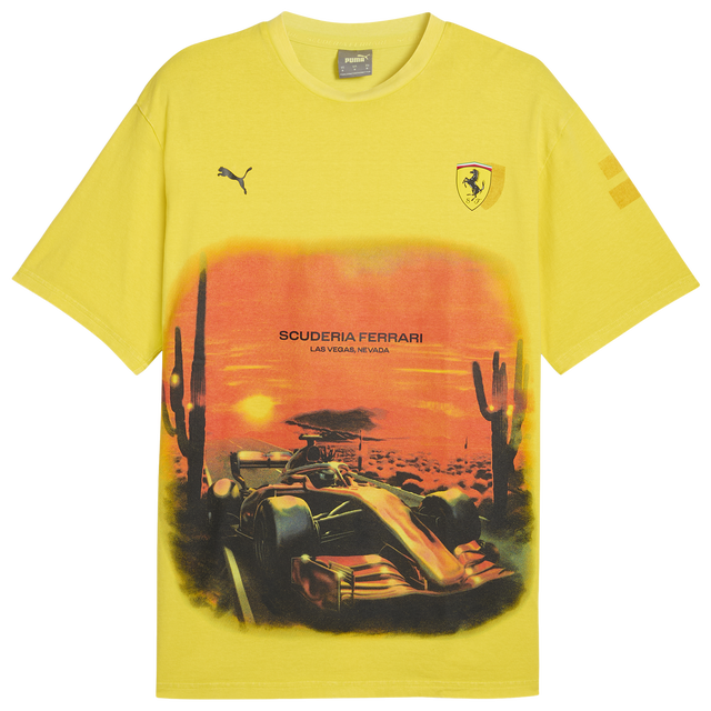 PUMA Ferrari Race Desert Sun Las Vegas Graphic Tee V1