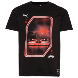 Men's - PUMA F1 Las Vegas Race T-Shirt - Black/Red