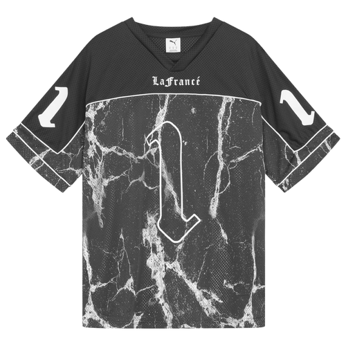 MENS - PUMA Hoops X LaFrance WIC Football Jersey - Black/White