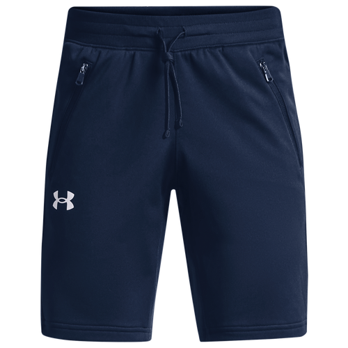 

Under Armour Boys Under Armour Pennant Shorts - Boys' Grade School Academy/White Size M