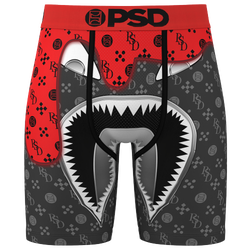 Men's - PSD WF Lux Drip Briefs  - Grey/Red