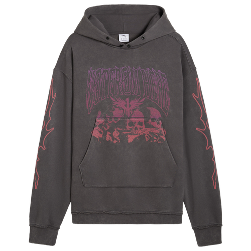 MENS - PUMA Lamelo World Tour-Nament Hoodie - Grey/Pink