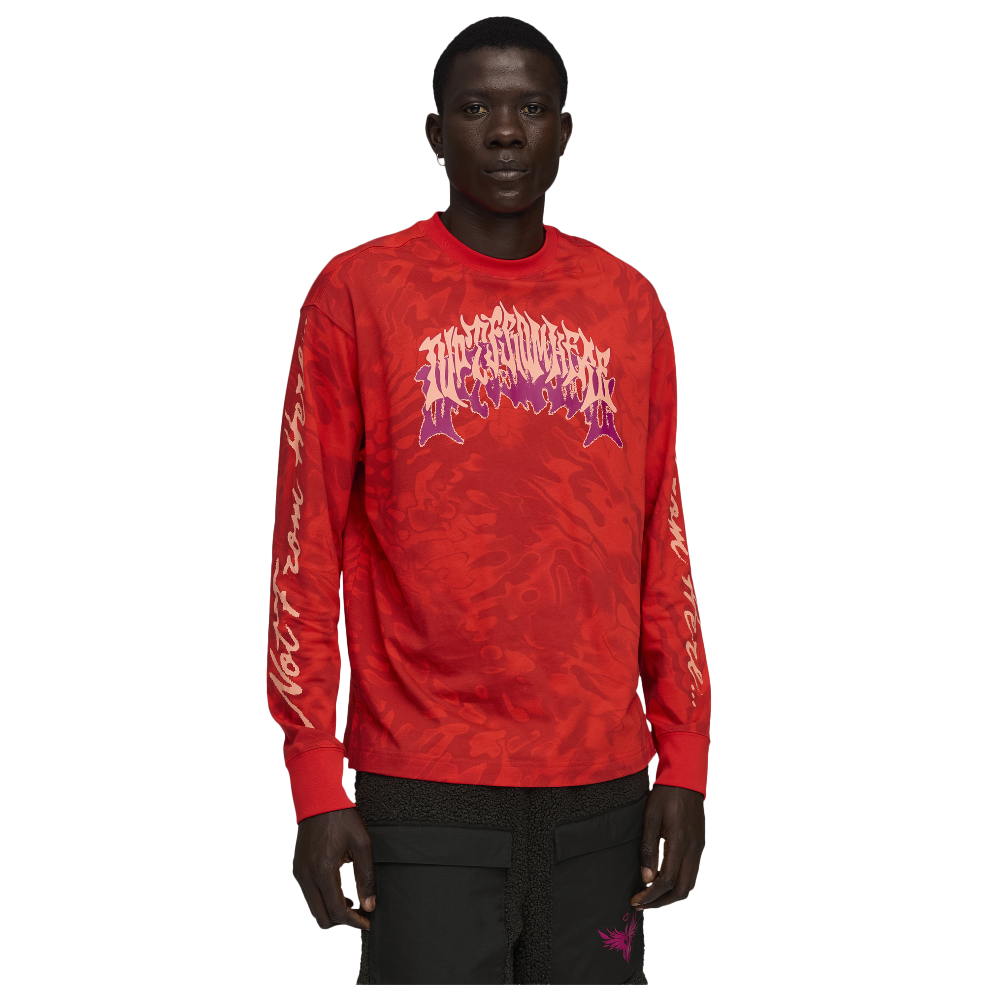 PUMA Lamelo Supernova Long Sleeve AOP Tee - Men's