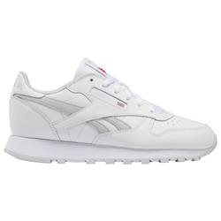 Boys' Grade School - Reebok Classic Leather - White/Grey