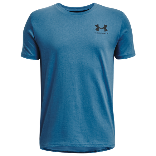 

Boys Under Armour Under Armour Lifestyle Logo T-Shirt - Boys' Grade School Cosmic Blue/Black Size XL