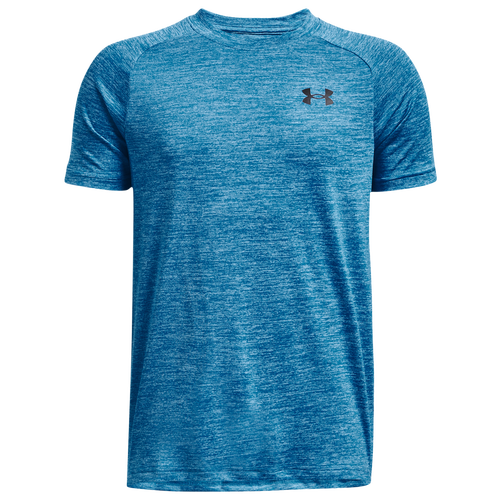 

Boys Under Armour Under Armour Tech 2.0 Short Sleeve T-Shirt - Boys' Grade School Cosmic Blue/Black Size L
