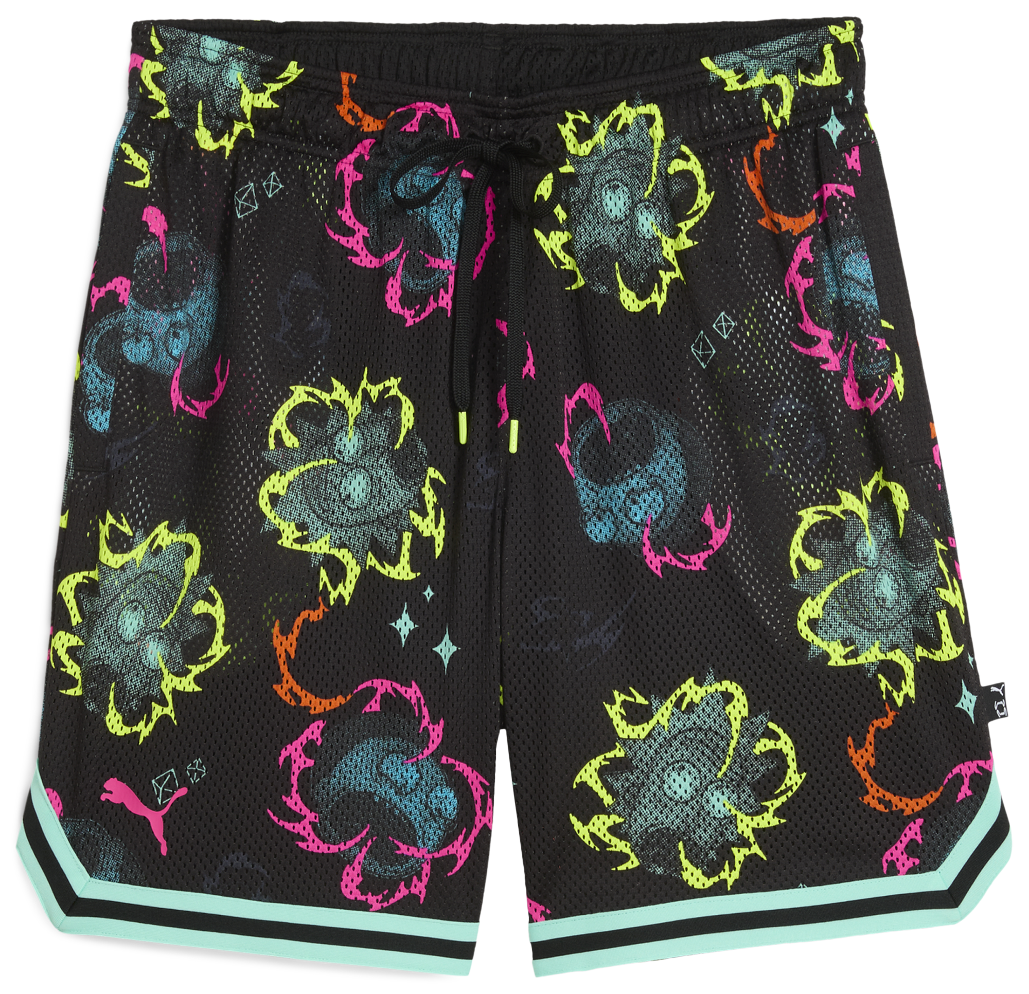 PUMA R&M AOP Shorts - Men's
