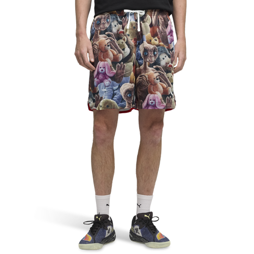  - PUMA Hoops X E.T. AOP Shorts - Multi