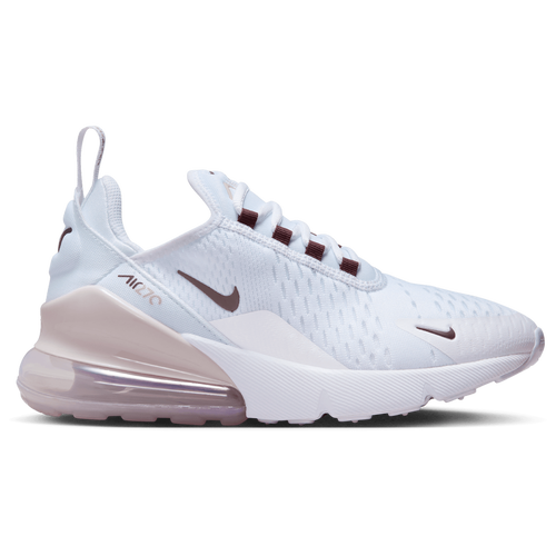 Nike Girls Air Max 270 Girls Grade School Shoes White Burgundy Size 05.5