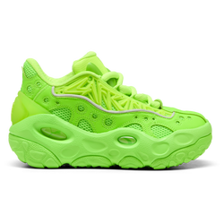Boys' Grade School - PUMA La France Runner  - Green/Lime