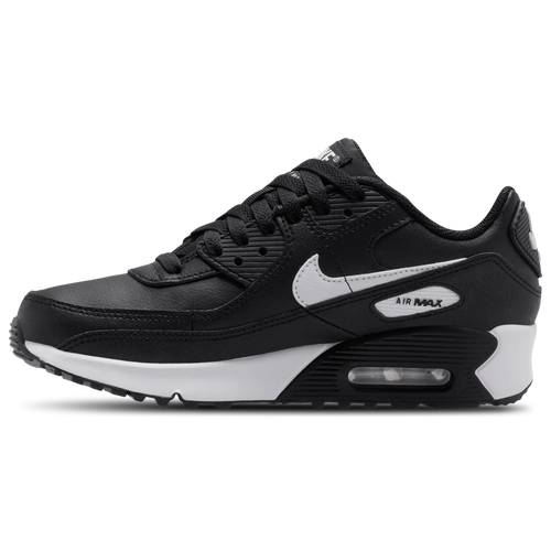 Nike air max 90 leather grade school best sale