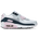 Nike Air Max 90  - Girls' Grade School White/Wolf Grey