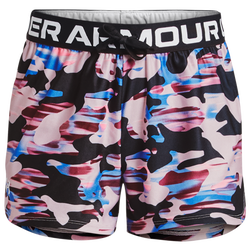 Girls' Grade School - Under Armour Play Up Shorts - Black/White