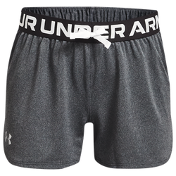Girls' Grade School - Under Armour Play Up Shorts - Silver/Grey
