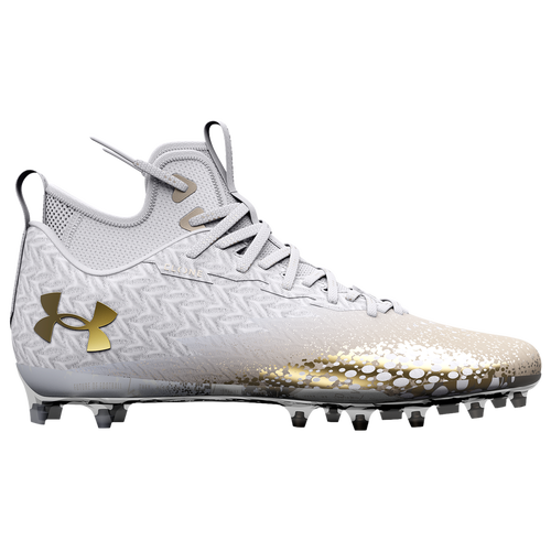 Under Armour Womens  Spotlight Clone Mc In White/metallic Faded Gold/metallic Faded Gold