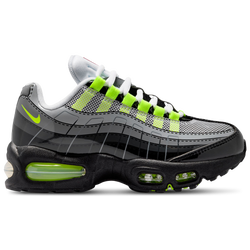 Garçons, Scolaire - Nike Air Max 95 - Argent/Noir/Gris