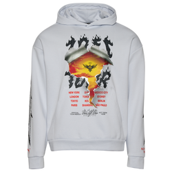 Men's - PUMA Melo Metallic Hoodie - Silver