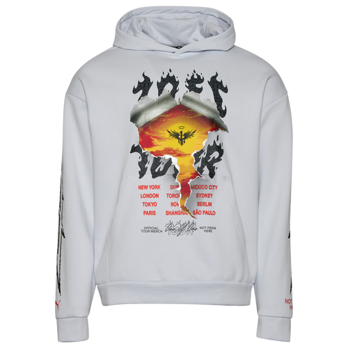  - PUMA Melo Metallic Hoodie - Silver