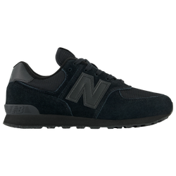 Boys' Grade School - New Balance 574 Core  - Black/Black