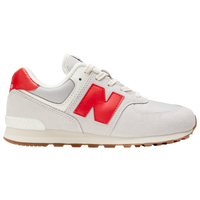 New balance 574 synthetic on sale red