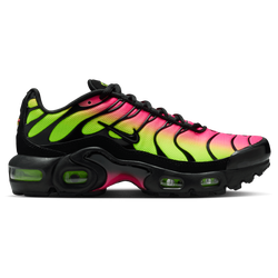 Girls' Grade School - Nike Air Max Plus  - Black/Hyper Pink/Black