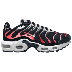 Boys' Grade School - Nike Air Max Plus - White/Red/Navy