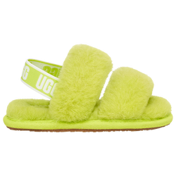 Girls' Toddler - UGG Oh Yeah Slides - Green/Key Lime