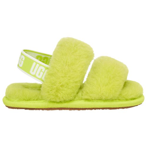 

UGG Girls UGG Oh Yeah Slides - Girls' Toddler Shoes Green/Key Lime Size 09.0