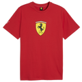 PUMA Ferrari Colored Shield Tee - Puma Rosso Corsa