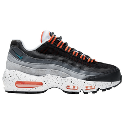 Boys' Grade School - Nike Air Max 95  - Black/Aqua/Orange