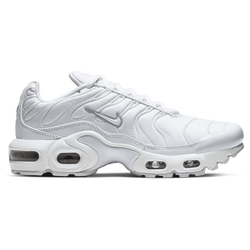 Boys' Grade School - Nike Air Max Plus  - Metallic Silver/White