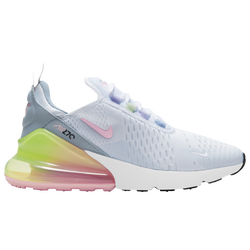 Girls' Grade School - Nike Air Max 270  - White/Pink/Blue