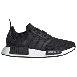 Boys' Grade School - adidas Originals NMD R1 Refined E2E_Jan7 - Core Black/Core Black/White