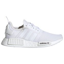 Boys' Grade School - adidas Originals NMD R1 - White/White